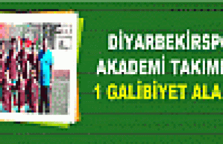 Diyarbekirspor Akademi Takımları 1 Galibiyet Alabildi