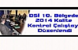 DSİ 10. Bölgede 2014 Kalite Kontrol Çalıştayı...