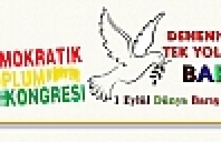 DTK’den 1 Eylül Dünya Barış Günü mesajı