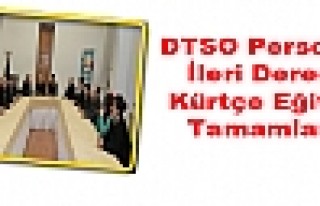 DTSO Personeli İleri Derece Kürtçe Eğitimi Tamamlandı