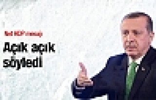 Erdoğan'dan net HDP mesajı: Dokunun