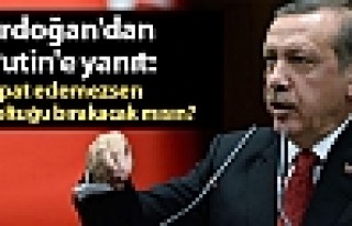 Erdoğan'dan Putin'e yanıt: İspat edemezsen koltuğu...