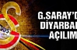 Galatasaray'dan Diyarbakır açılımı