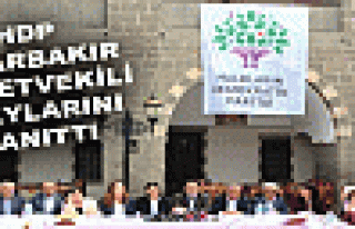 Hdp, Diyarbakır Milletvekili Adaylarını Tanıttı