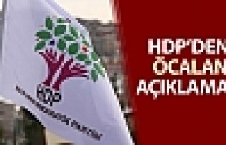HDP'den Öcalan açıklaması