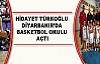 Hidayet Türkoğlu Diyarbakır'da Basketbol Okulu...