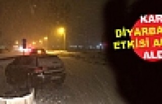 Kar, Diyarbakır'ı da Etkisi Altına Aldı