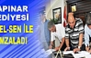 Kayapınar Belediyesi ile Tüm-Bel-Sen TİS İmzalandı
