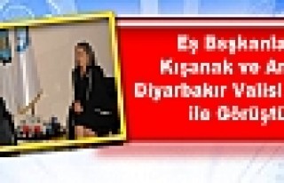Kışanak ve Anlı, Diyarbakır Valisi Kıraç ile...