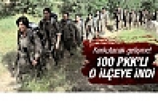 Korkutacak gelişme! Dağdaki 100 PKK'lı o ilçeye...