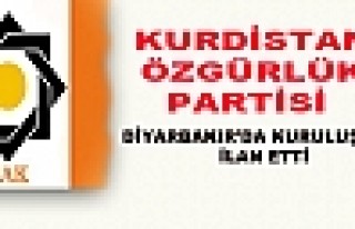 Kürdistan Özgürlük Partisi Diyarbakır'da Kuruldu