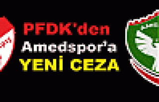 PFDK'den Amedspora yeni ceza