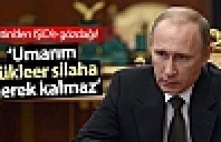 Putin: Umarım IŞİD’e karşı nükleer silah kullanmaya...