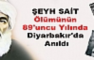 Şeyh Sait Ölümünün 89'uncu Yılında Diyarbakır'da...