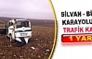 Silvan-Bismil Karayolunda Trafik Kazası: 1 Yaralı