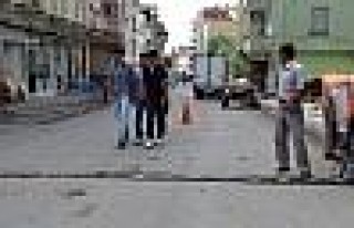 Silvan'da Caddelere Hız Kesici Setler Takıldı 