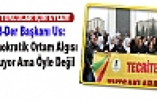Tuhad-Der Başkanı Us: AKP Demokratik Ortam Algısı...