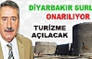 Turizme Kazandırılacak Diyarbakır Surları'nda...