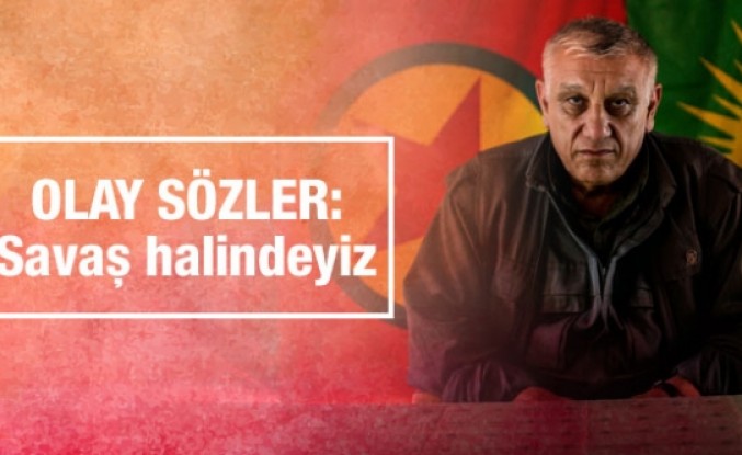 PKK'lı Cemil Bayık'tan olay sözler